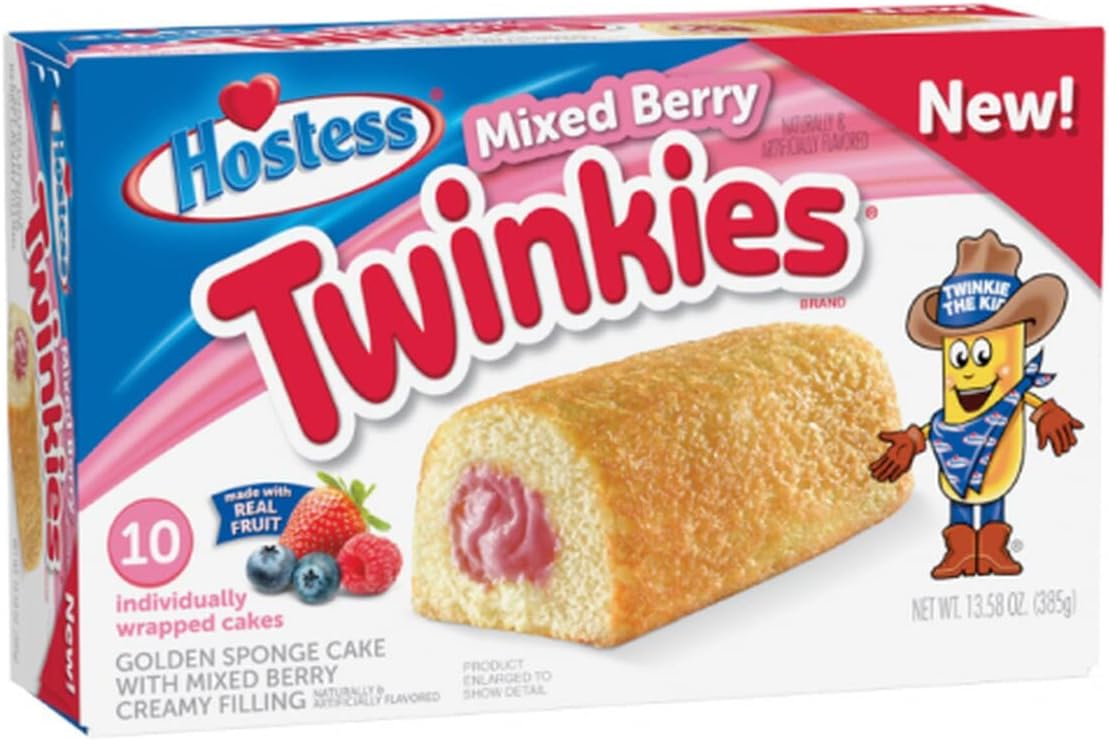 Hostess Mixed Berry Twinkies, 13.58oz