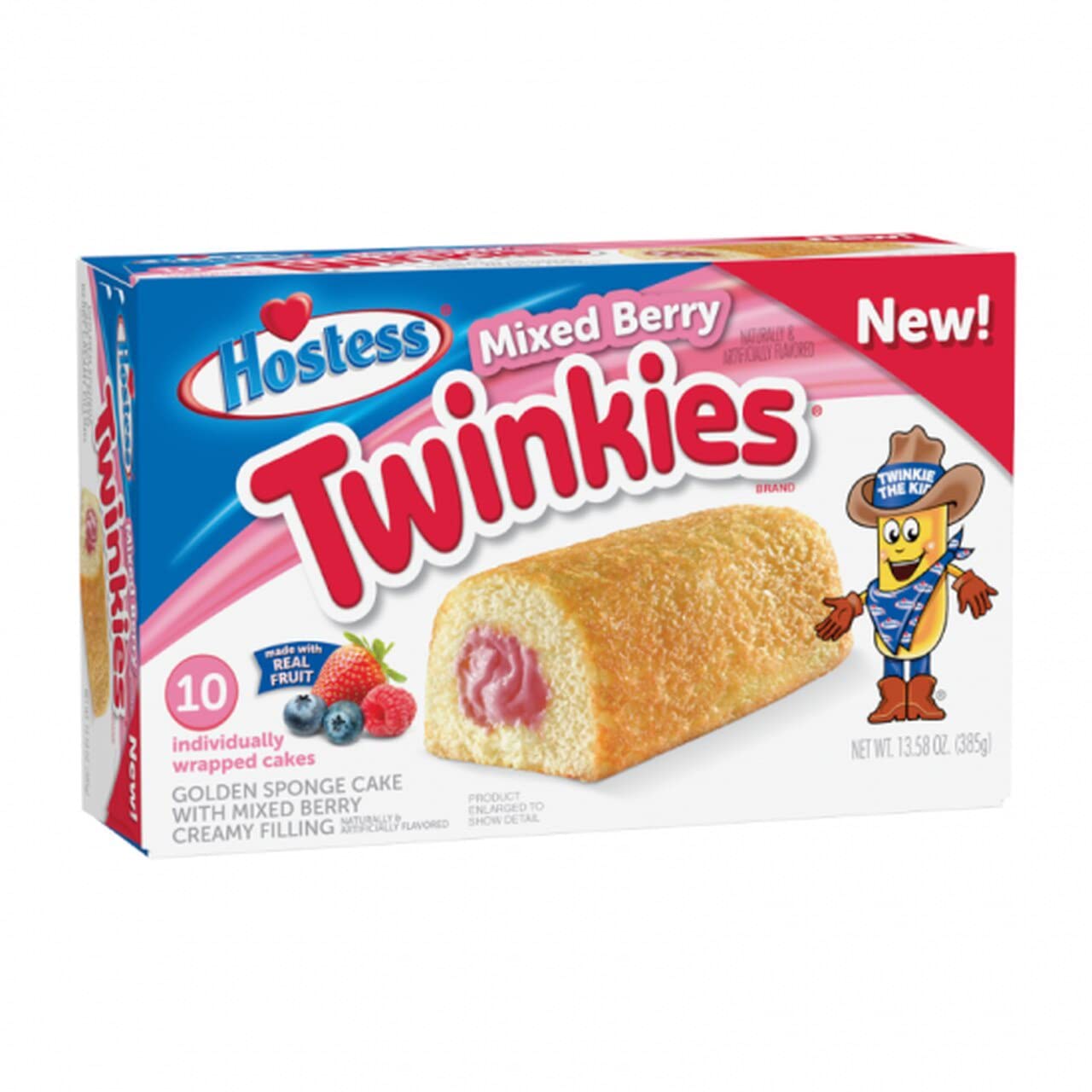 Hostess Mixed Berry Twinkies, 13.58oz
