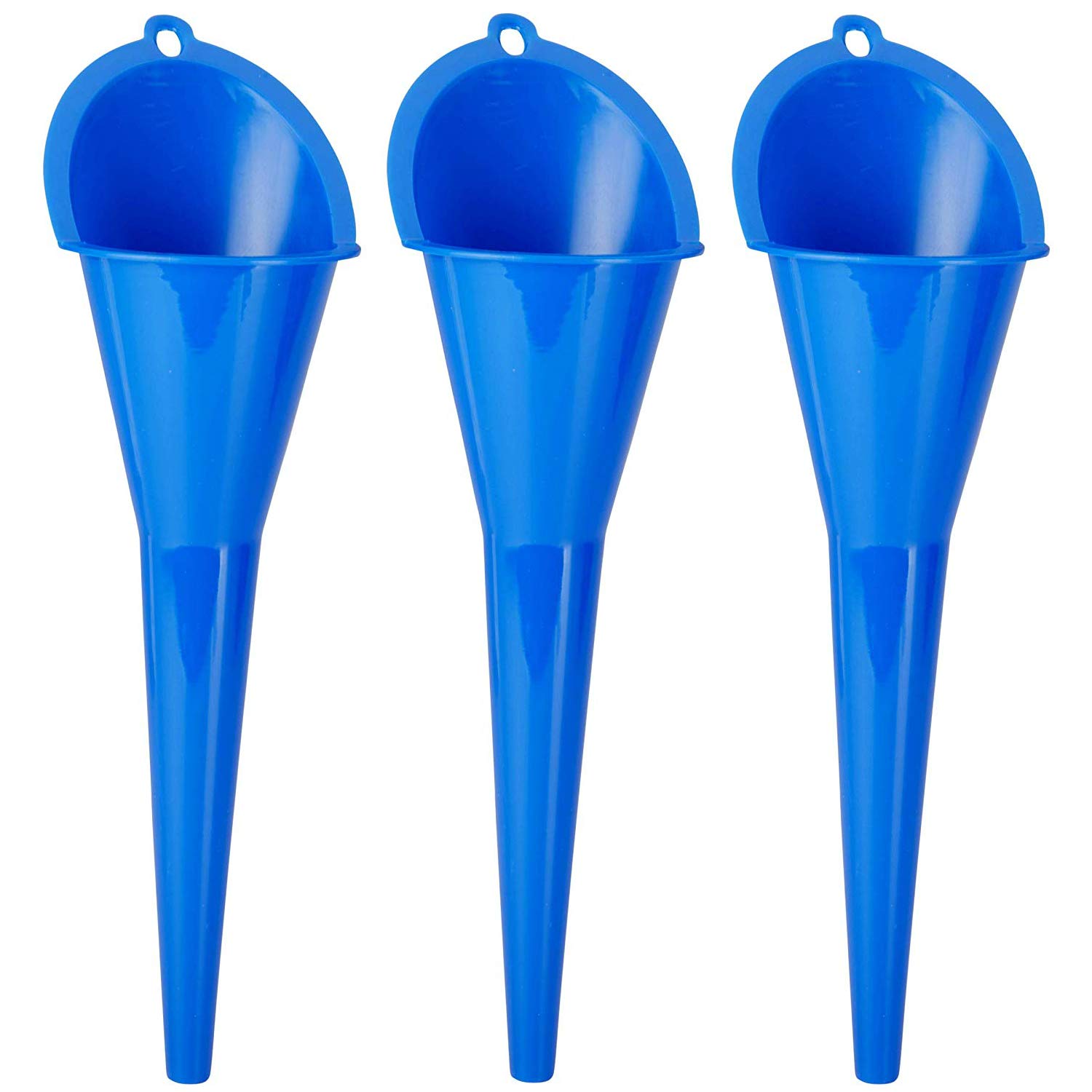 KarZoneAll Purpose Automotive Funnels - 3 Pack - Oil, Gas, Lubricants and Fluids