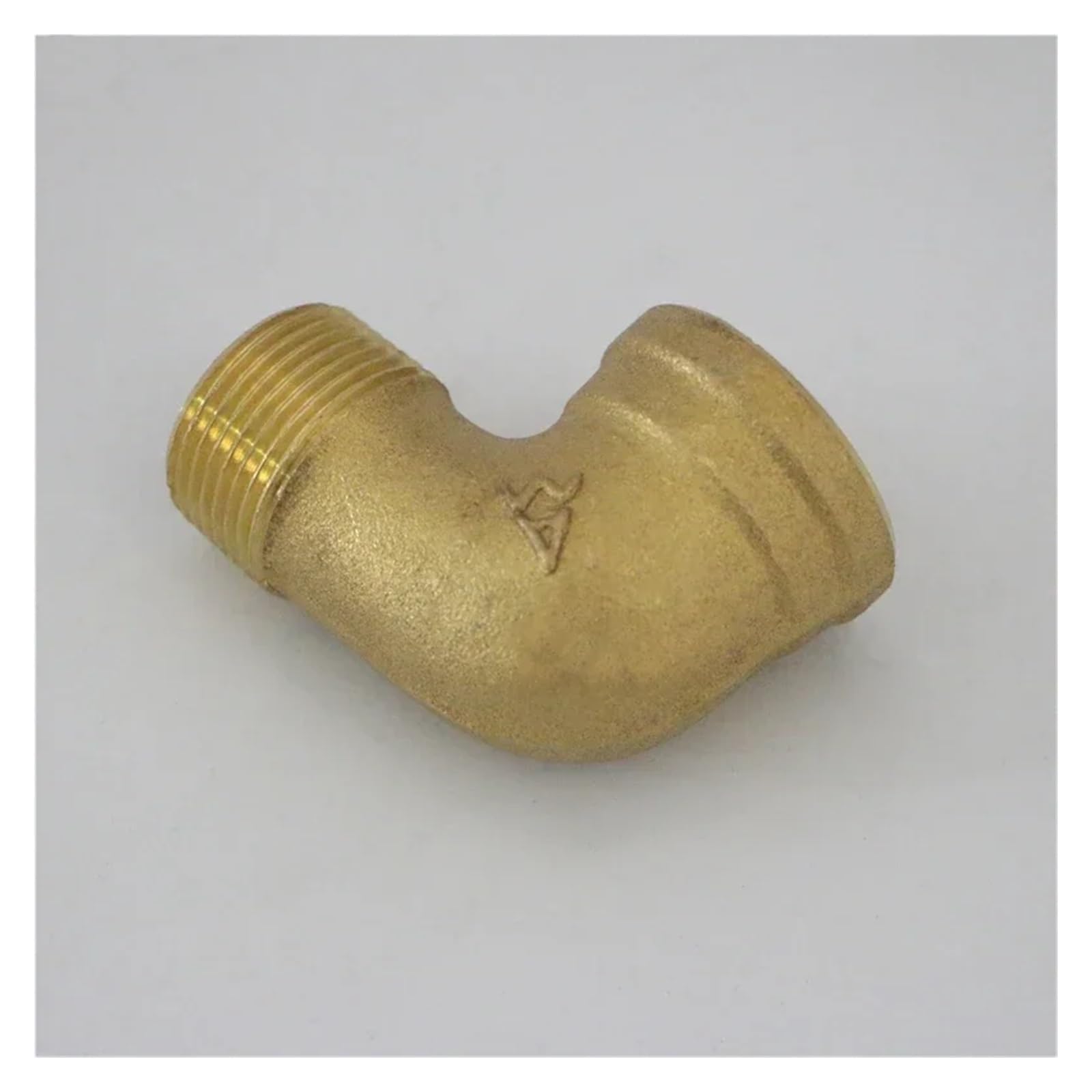 1/2" 3/4" 1" 1-1/2" 2" BSP żeński na męski 90 stopni Eblow złącze rurowe łącznik Adapter mosiężna woda gaz olej opałowy(1-BSP-DN25)