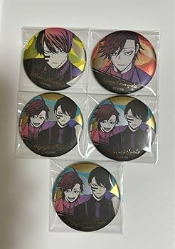 Amazon.co.jp: 桃源暗鬼 メタリック缶バッジ AGF 無陀野 無人 花魁坂