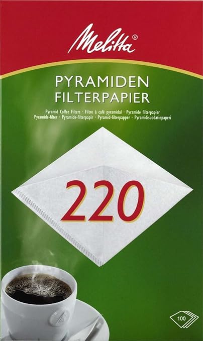 Melitta® Korbfilterpapier 250/90, 1 Packung = 250 Stück, weiß online