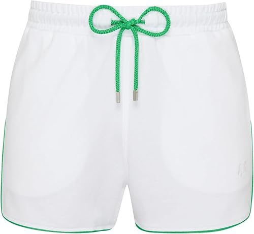 Vilebrequin, Bermudas De Algodón OrgáNico con Estampado Vbq Line para Hombre