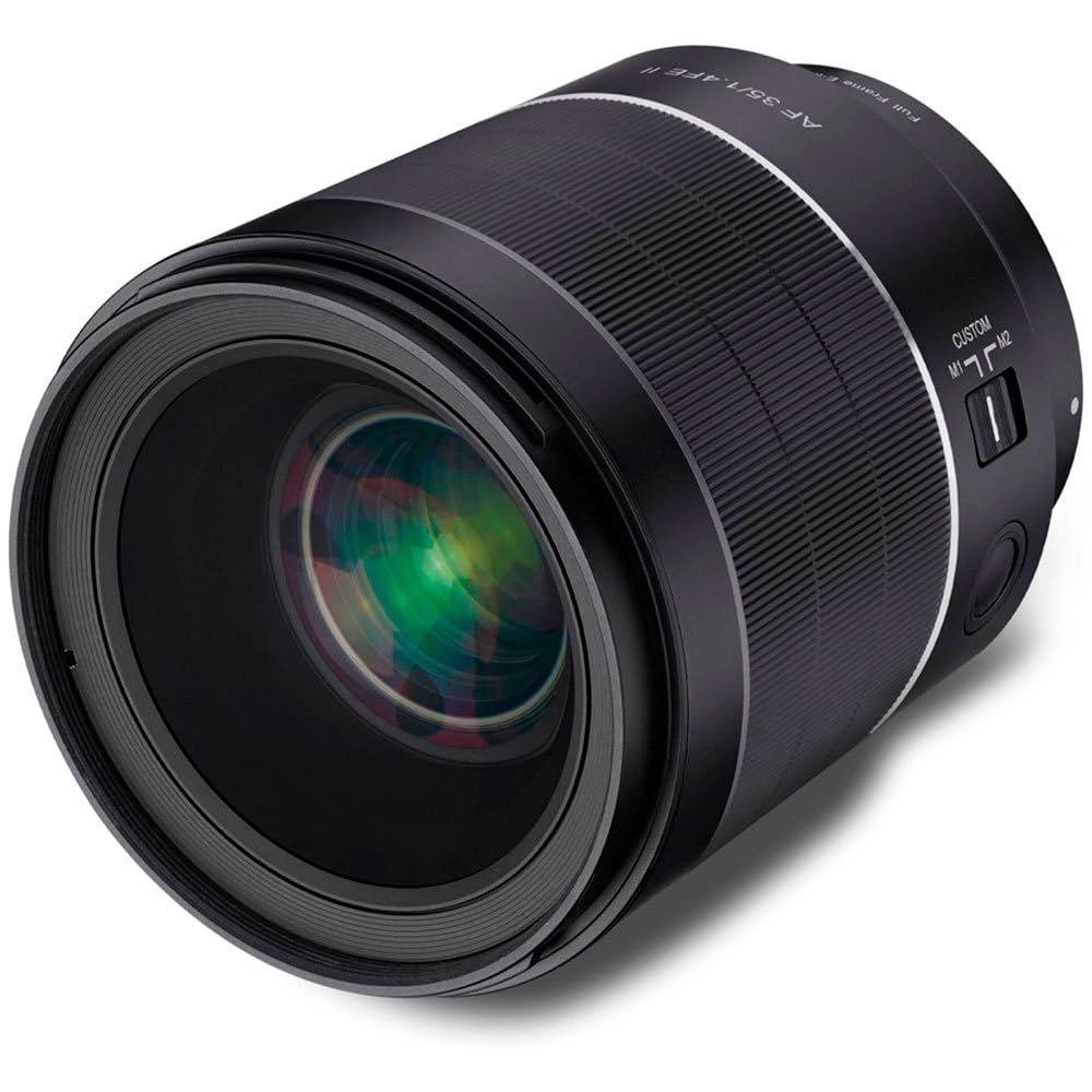 Samyang AF 35mm F1.4 FE II Sony E Autofocus Lens,23225 (Black
