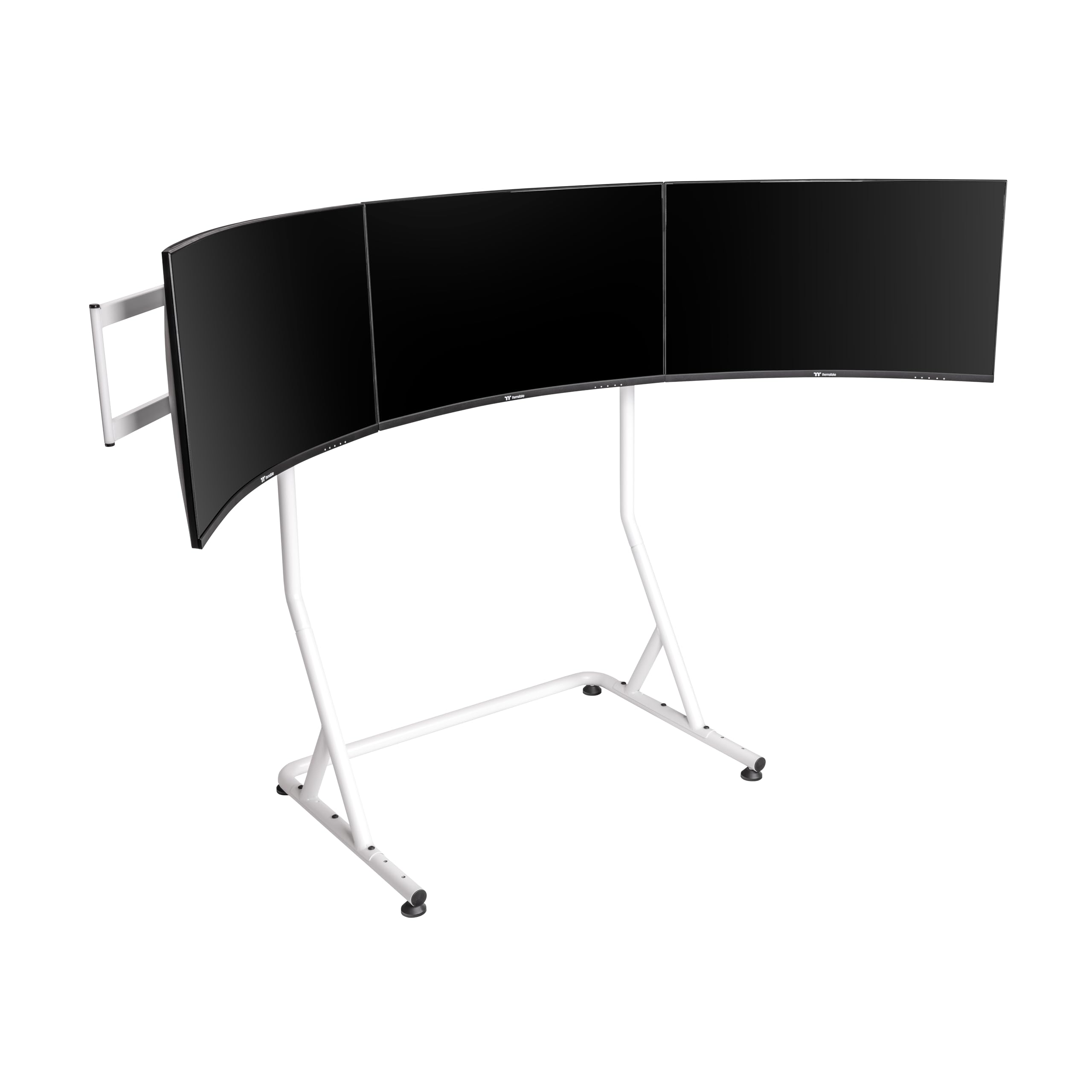Thermaltake Triple Monitor Stand Pro | Snow