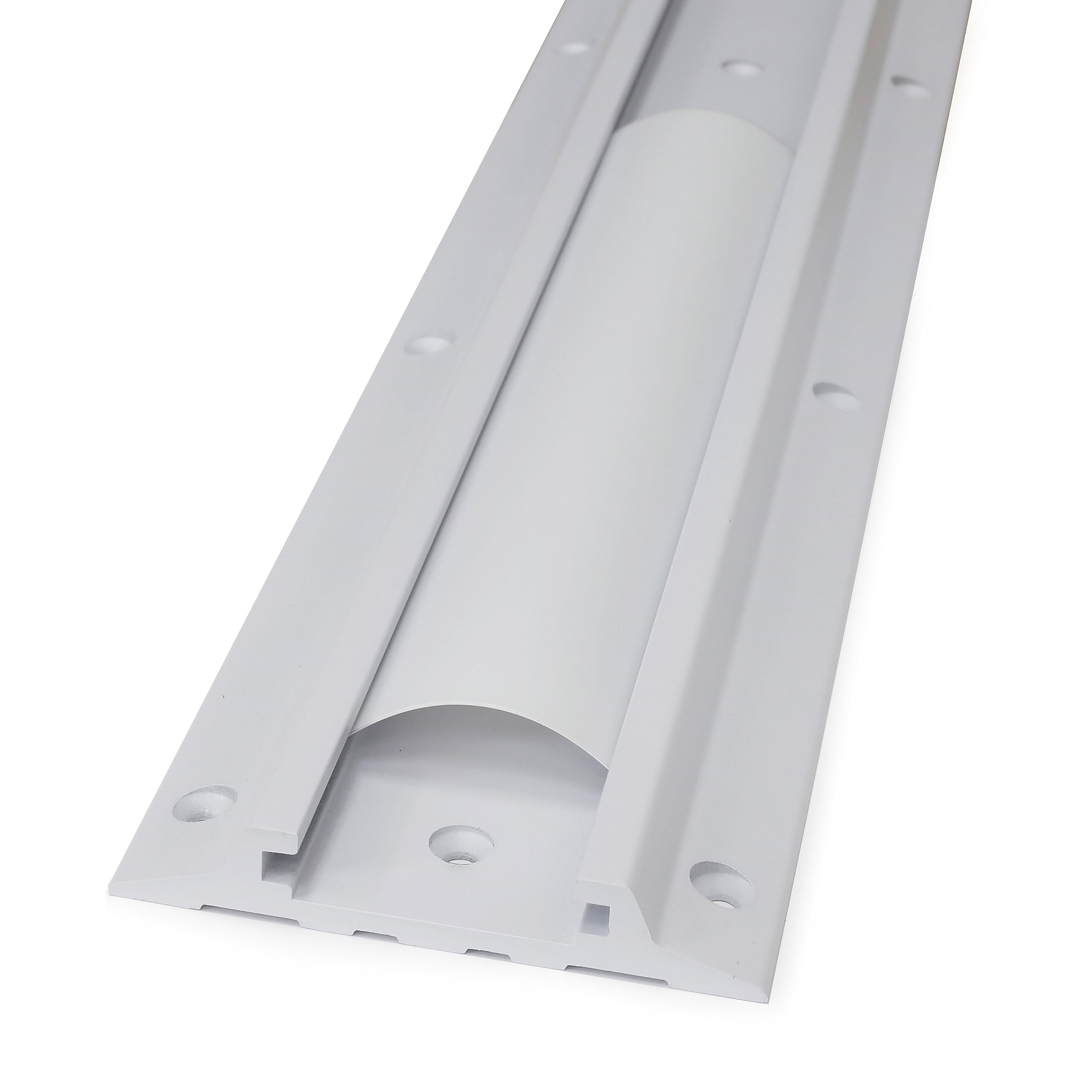 Ergotron Componente de Montaje de riel de Pared para LCD de 34 Pulgadas, Color Blanco