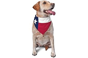 Texas Bandanna: Lone Star State Pride for your Furry Friend