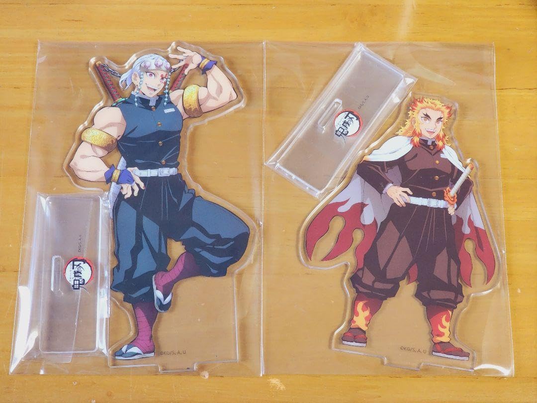 Amazon.co.jp: ?1 鬼滅 ufotable アクリルスタンド 宇髄天元 煉獄杏 