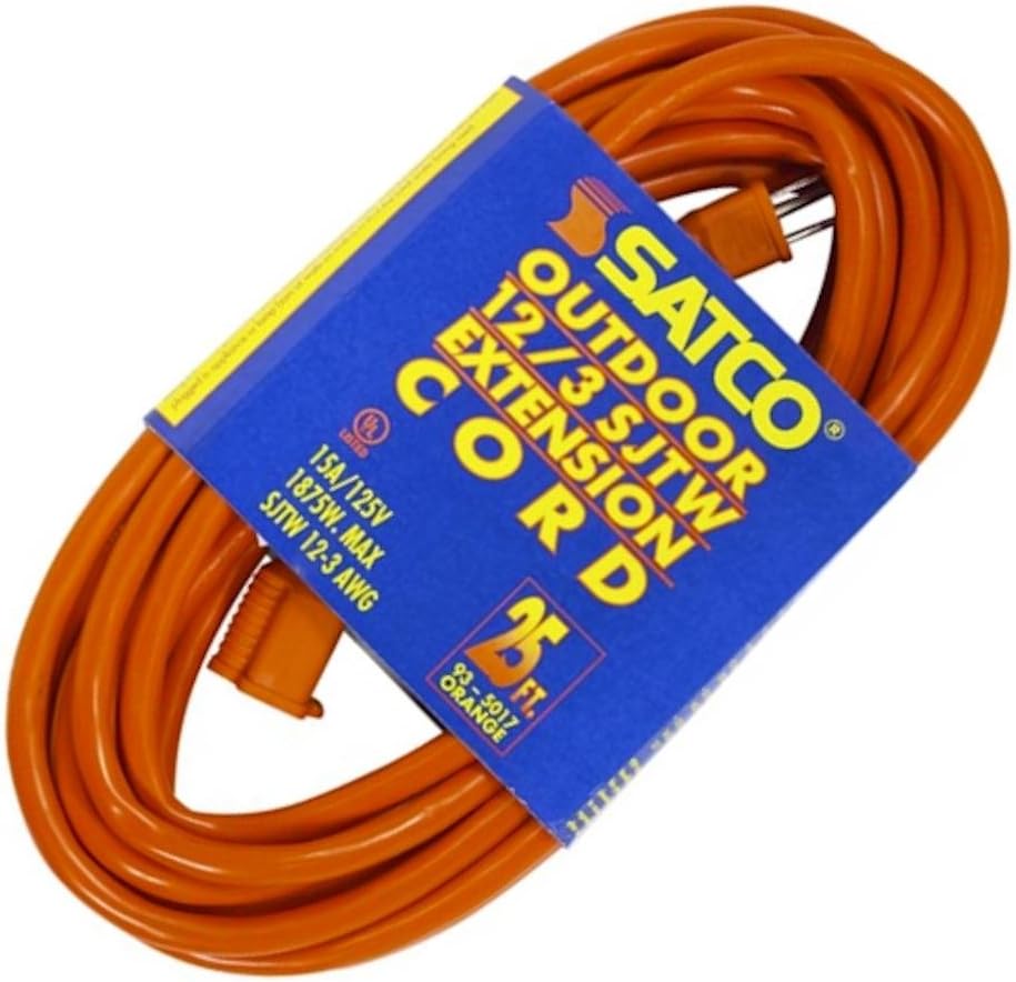 Satco 93-5017 Extension Cord, Color