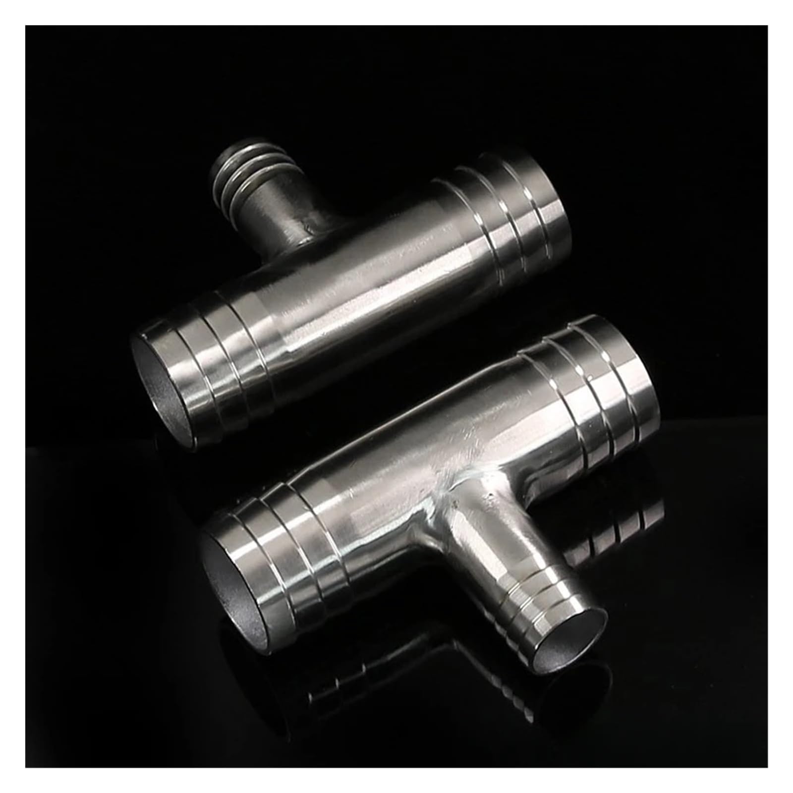 6 8 10 12 14 16 19 20 25 32 38 40 51 Mm espiga for manguera reductora en T divisor de 3 vías conector acero inoxidable 304 accesorio tubería(20-13-20mm)