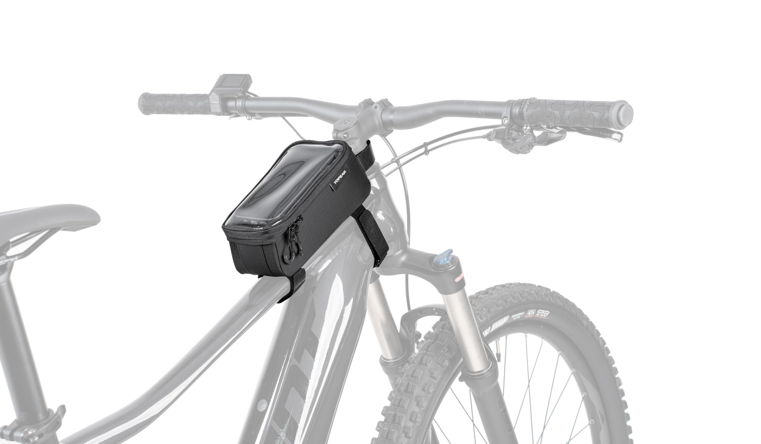 Topeak Borsello Tubo Orizzontale (sopra) Bento Pack (0,85 L) Nero con Cinturini in Velcro