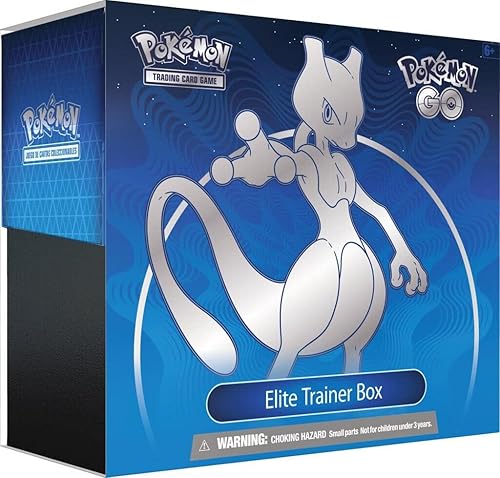 Pokemon GO TCG - Caja de entrenamiento élite de juego de cartas coleccionables ETB 10 paquetes de refuerzo  más