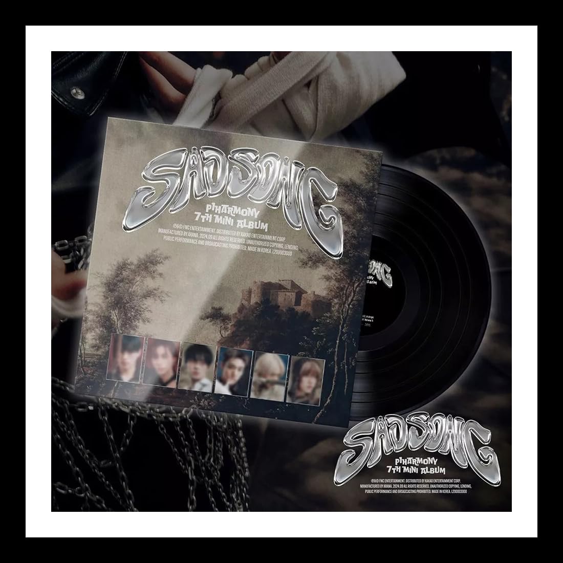 P1HARMONY SAD SONG 7th Mini Album Ver. + Gift Card) K-POP SEALED