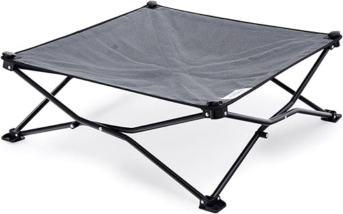 Miniatura 21 de Coolaroo On-The-Go Cama Elevada para Perros - Cama Plegable Emergente de Viaje para Perros con Tela Transpirable, Resistente a la Humedad, Bolsa de