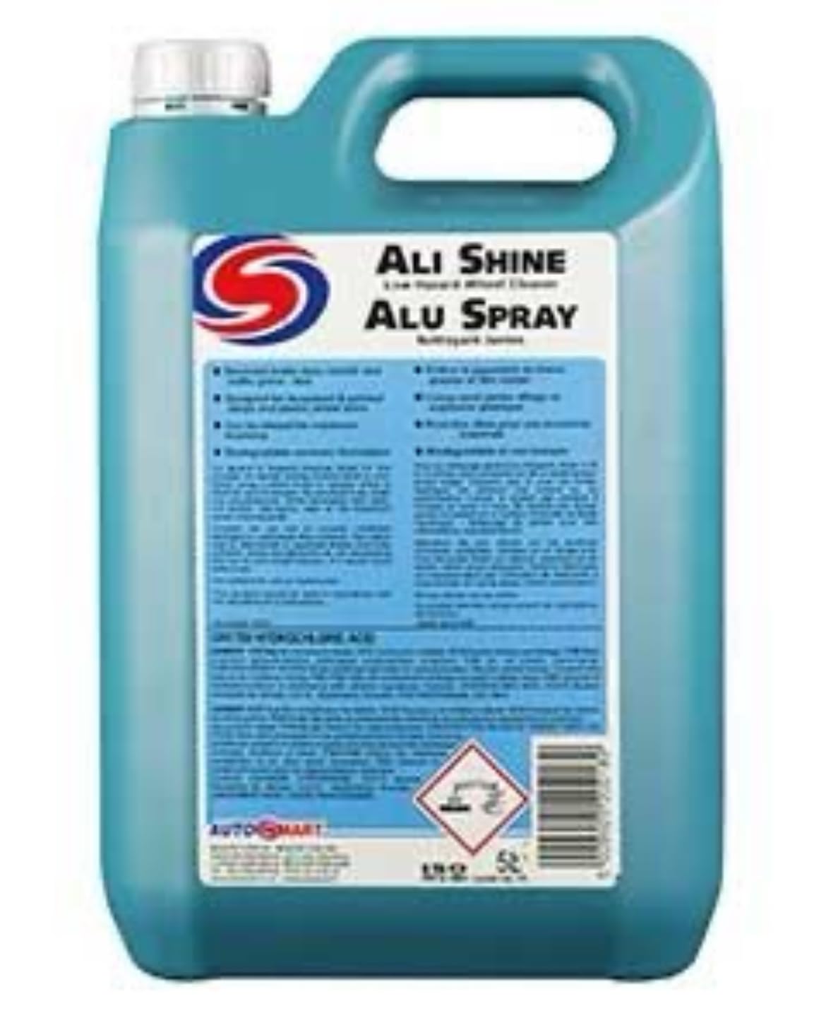 Ali Shine Acid Wheel Alloy Cleaner Strobg 5 Litre