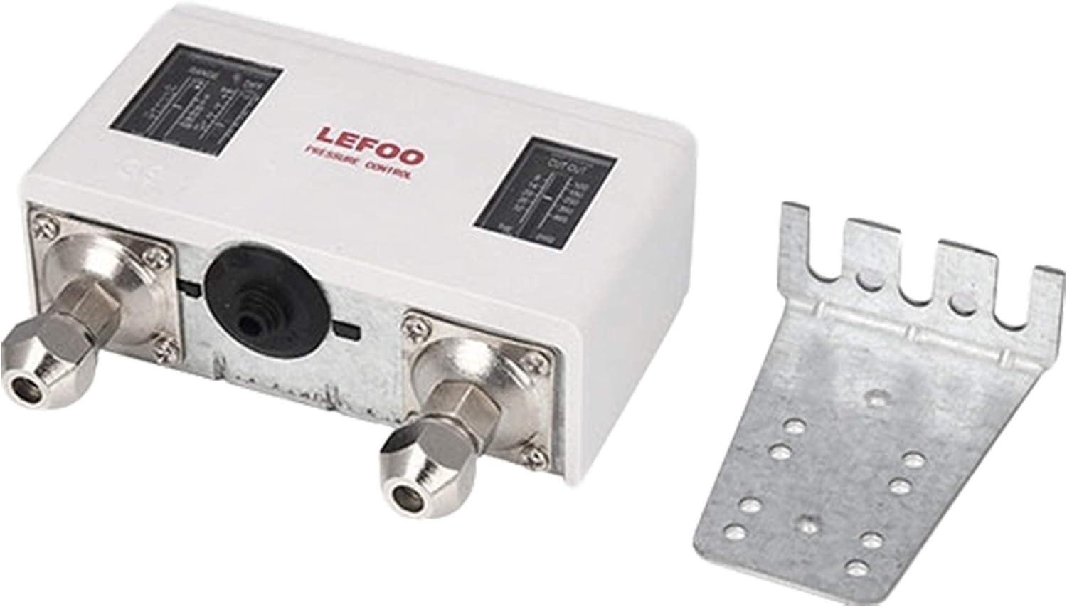 LEFOO LF58 Dual Pressure Control Switch with mounting bracket
