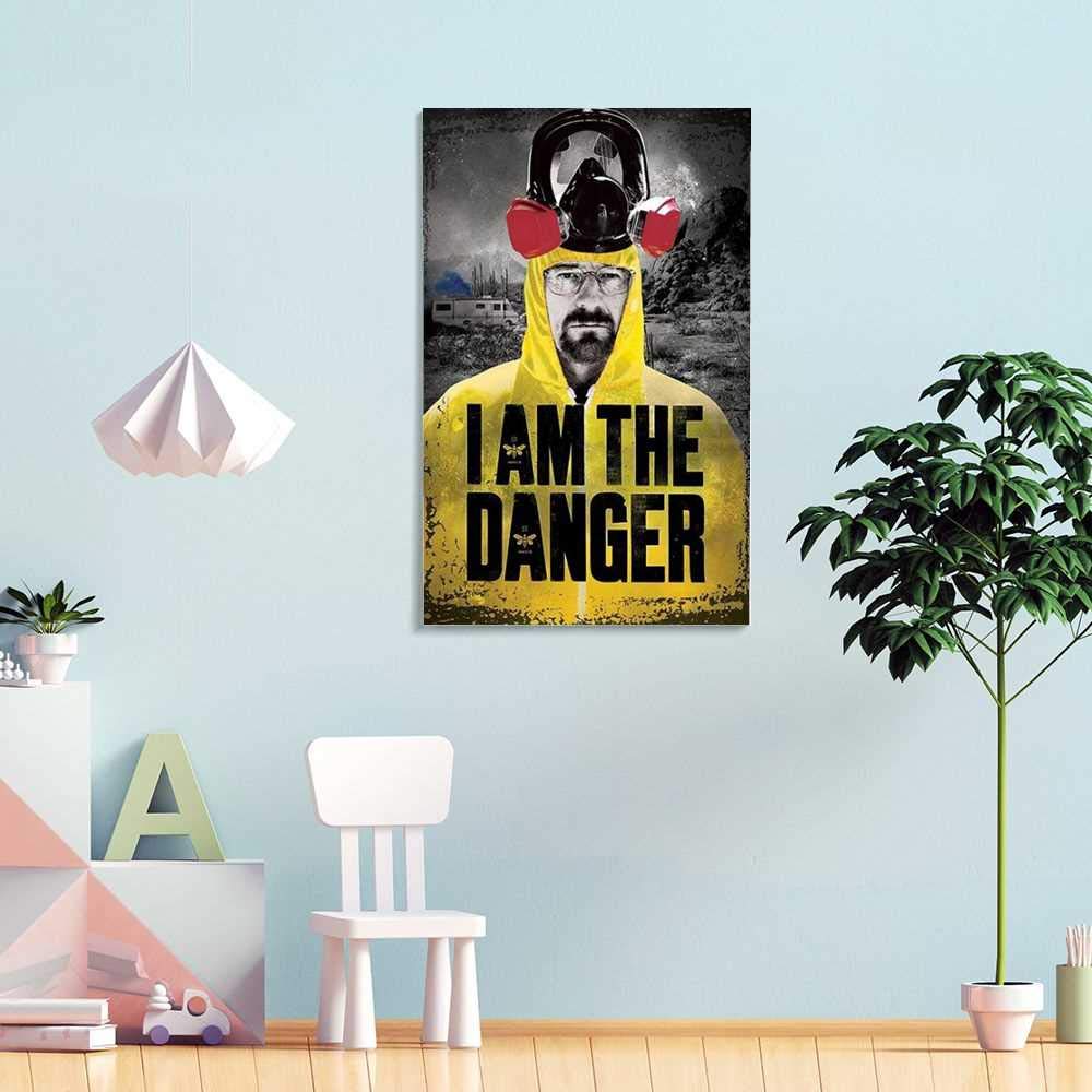 VZRSQZK Poster Breaking Bad - Peinture Décorative Sur Toile - Impression Moderne Pour Chambre à Coucher - 60 X 90 Cm