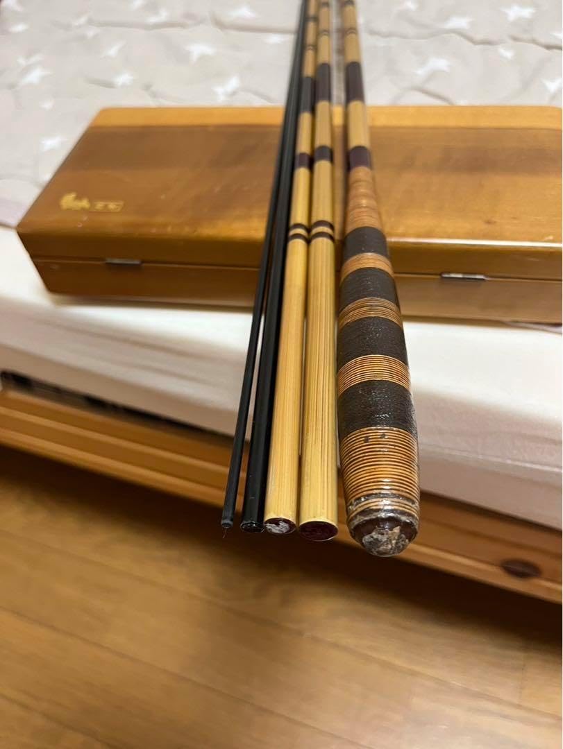 オリンピック『天鼓 630』 ヘラブナ竿 竹製 オリンピック『天鼓 630』 ヘラブナ竿 竹製