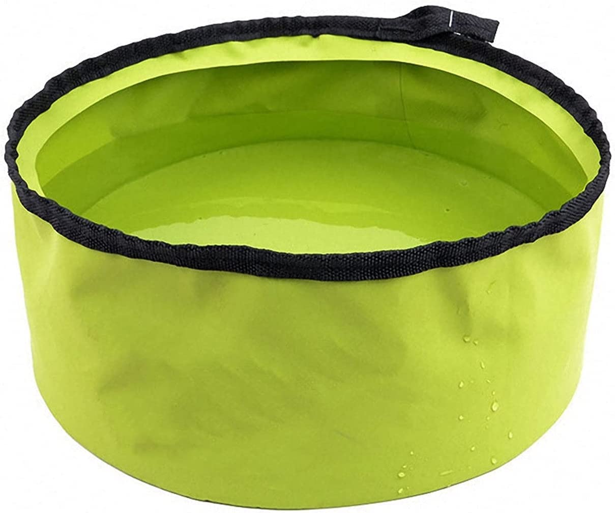 Récipient de stockage d'eau pliable – Seau portable ultra léger de 5 L pour randonnée, camping, lavabo, design pliable pour un transport et un rangement faciles