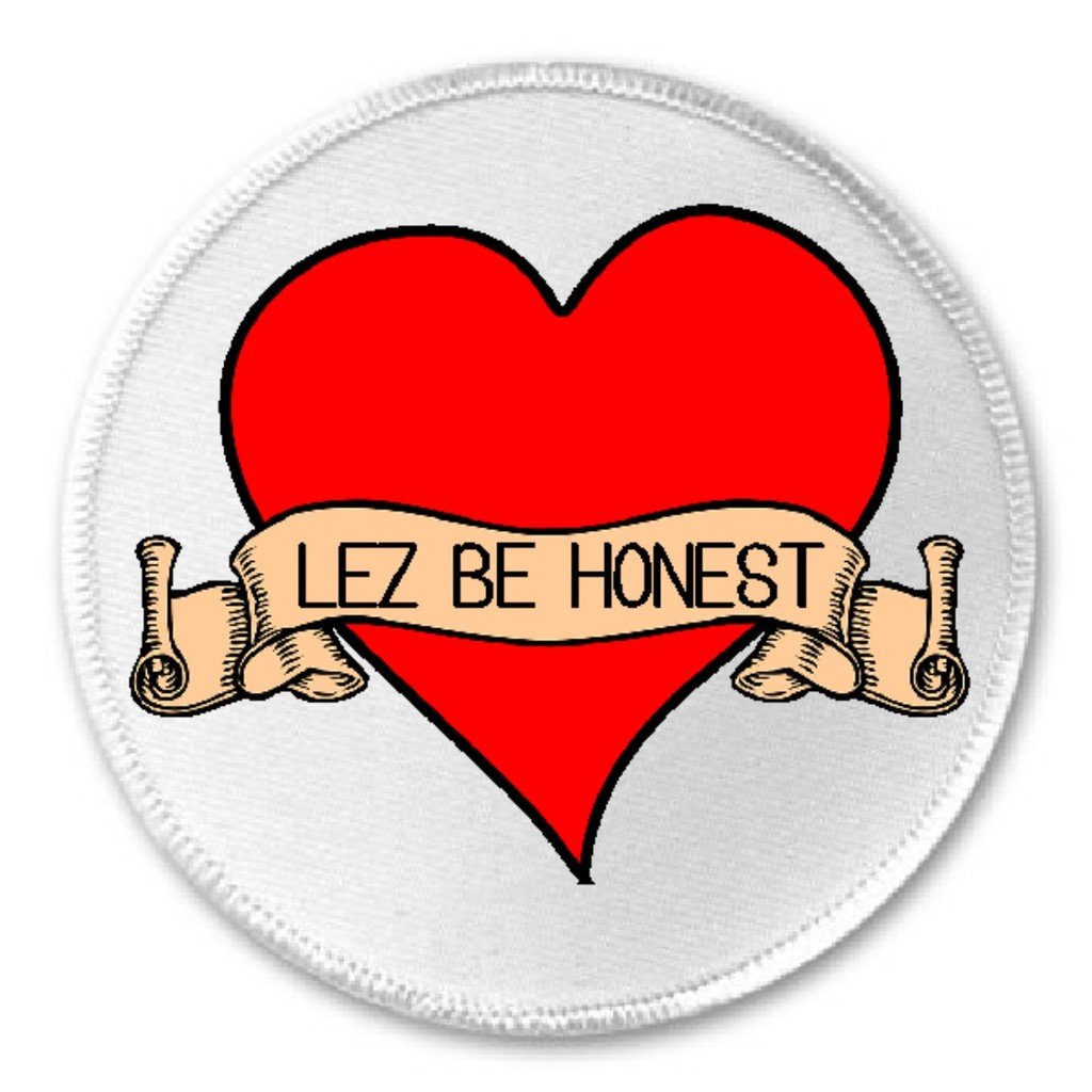 Lez Be Honest Heart Scroll - 3