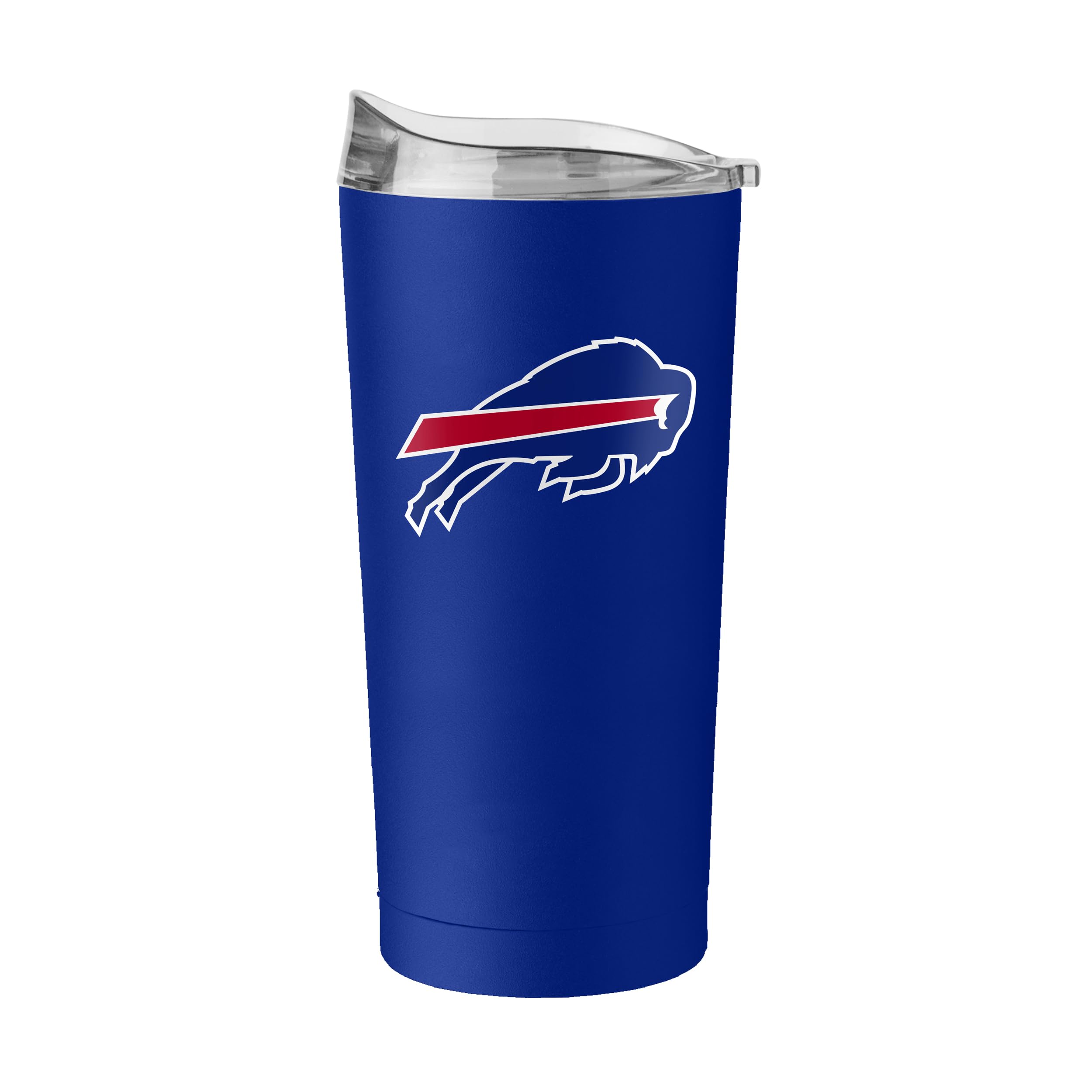 FANMATS NFL Buffalo Bills 20 oz Stainless Steel Tumbler — Powder-Coated | 20 Fluid Ounces | Vacuum Insulated | Team Color