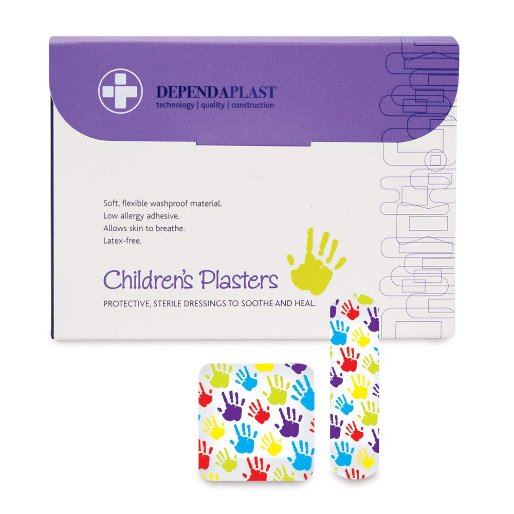 Reliance Medical Dependaplast Washproof Plasters Assorted Children