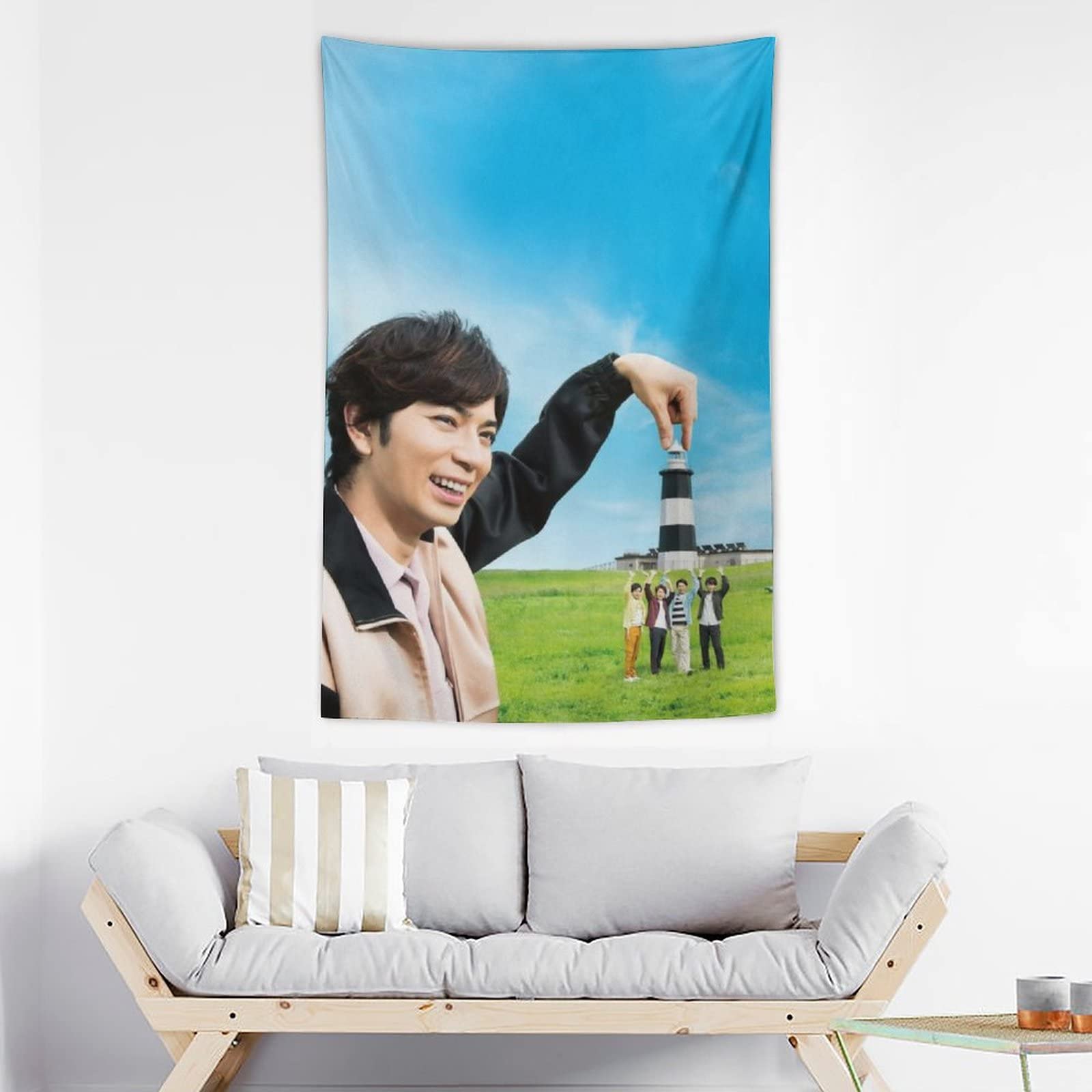 Amazon.co.jp: 嵐 タペストリー 写真の背景ライブ放送の背景 Amazon.co.jp: 嵐 タペストリー 写真の背景ライブ放送の背景