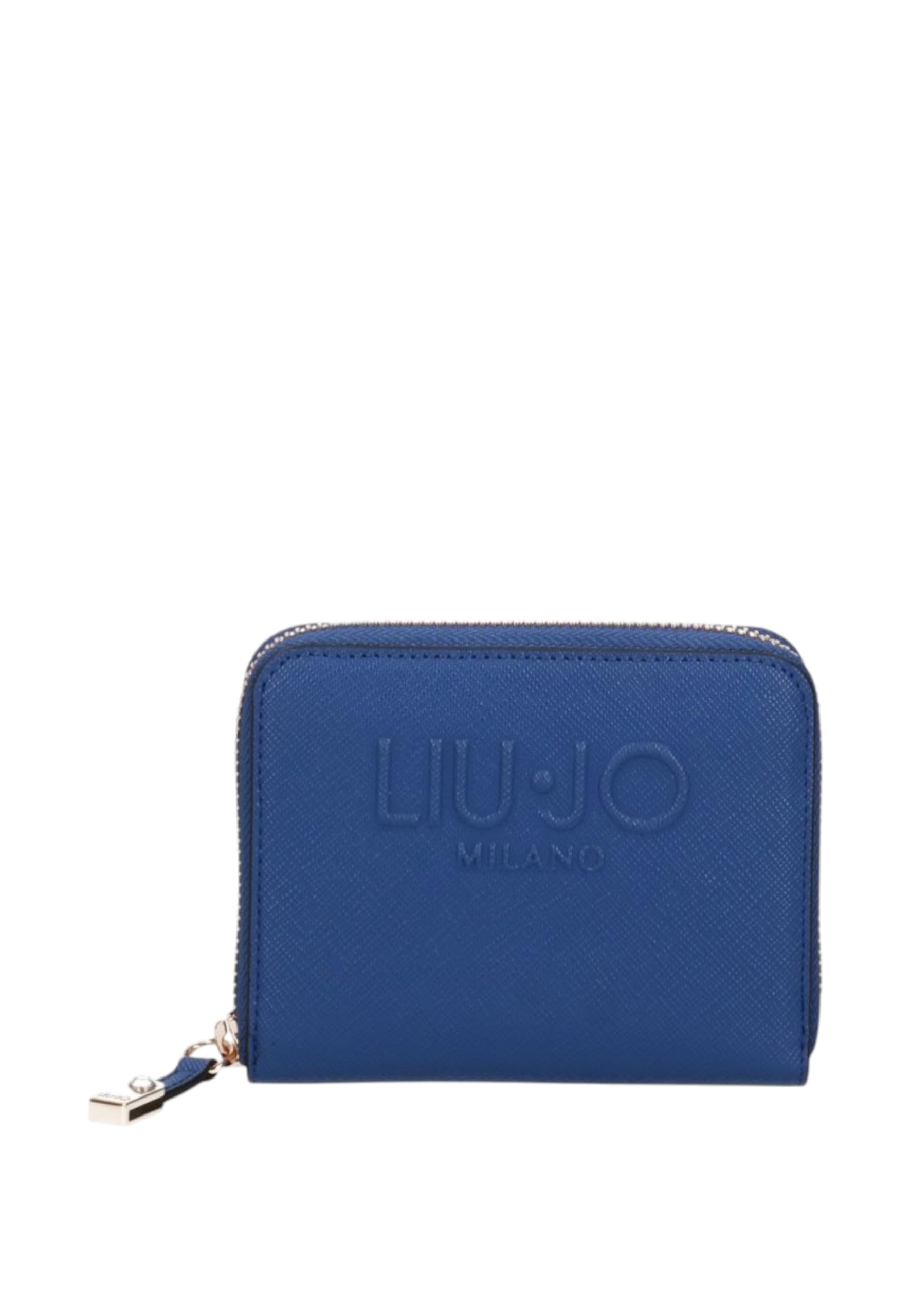 Portafoglio Liu Jo caliwen M zip around AA5156 E0087 dust blue