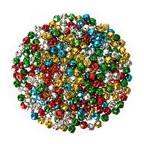 [Naler] 鈴 約300個 カラフル手芸用品 ベルスズ すず ハンドメイド小物 御守りに イベントひな祭り10mm