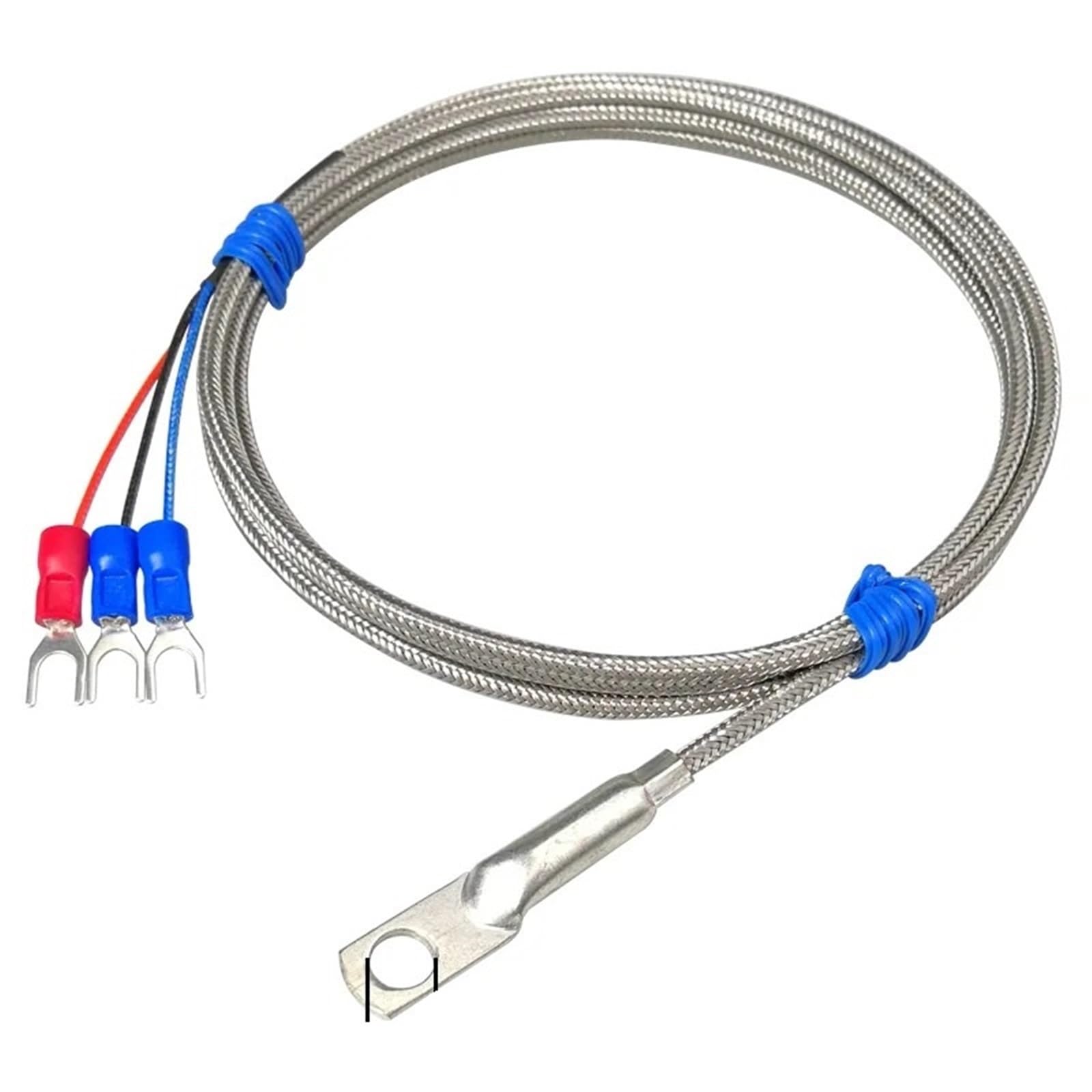 Sensor de temperatura industrial PT100 tipo K con arandela de 6mm 7