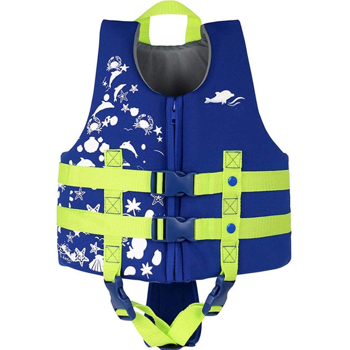 Kids Swim Vest - Children Float Jacket Vest with Adjustable Safety Strap, Toddler Pool Floaties for Begin to Swim, Infant Buoyancy Swim Trainer Vest for Boys & Girls 10-30 kg /2-9 Years