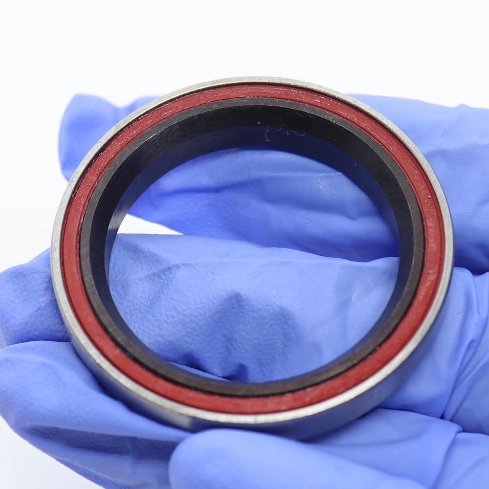 Roulement MH-P03K 30.15x41x6.5mm 36/45 for vélo 1-1/8 Pouces, pièces de réparation de Casque, roulement en céramique Hybride for vélo de Route et VTT(2Piece)