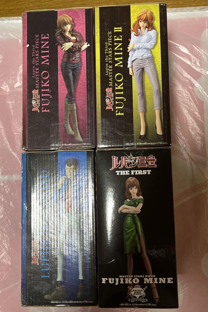 Amazon.co.jp: ルパン三世1種と峰不二子3種 計4体 : Toys & Games