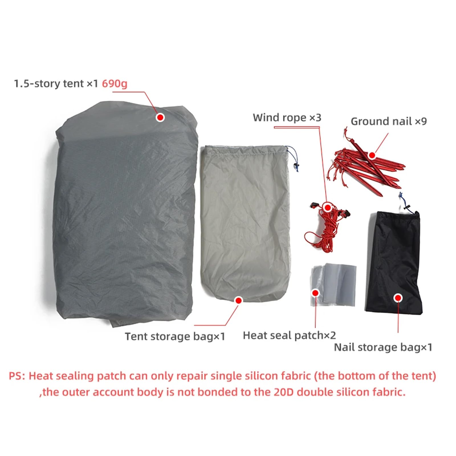 3FULGEAR Lanshan1 Pro ultralekki namiot kempingowy dla 1 osoby 3/4 pory roku profesjonalny 20D nylon dwustronny silikonowy namiot kempingowy kemping trekking kajakarstwo wspinaczka piesze