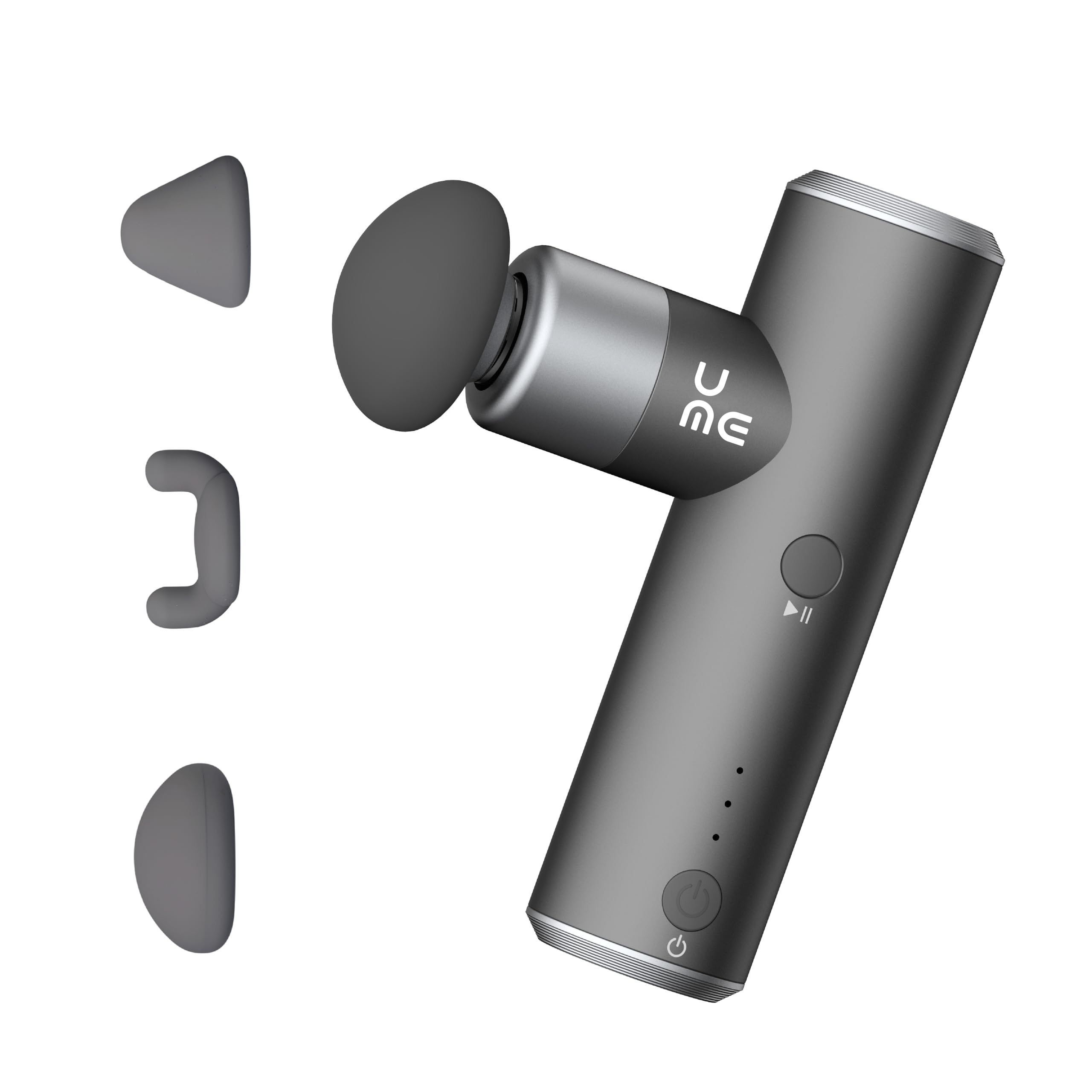 Breo S1mini Handheld Super mini Massagepistole Deep Muscle Tissue,0,195kg | 4 Intensitätsstufen,3 abnehmbare Massageköpfe,3200 U/Min leise Kraftvoll, Leise,Kompakt,Für Sport, Büro und Reisen,Schwarz
