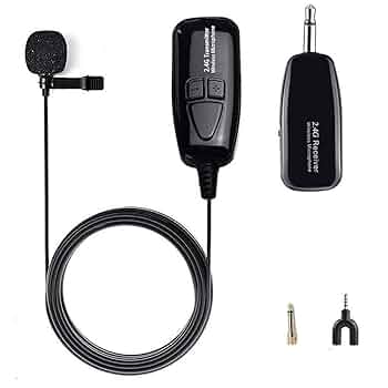 Amazon.co.jp: 2.4G ワイヤレス マイク ヘッドセット ヘッド
