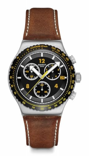 Swatch I New Chrono Unisex Watch Dress Stainless...