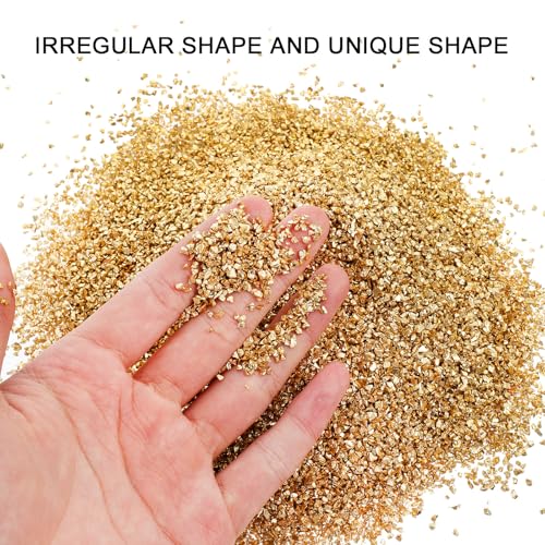 Verre irrégulier doré Homoyoyo 500g pour loisirs créatifs - 4