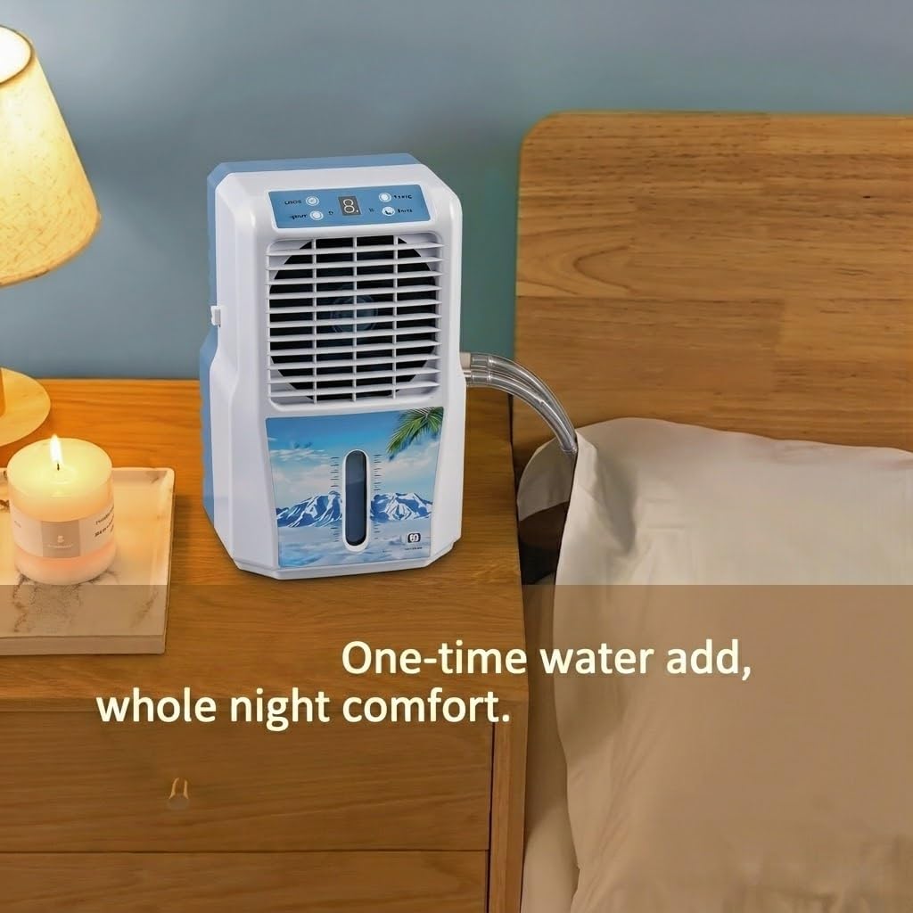 Water Circulating Cooling Mattress Pad, Bed Cooling System for Hot Sleepers, Chiller Mat with Remote, 4 Levels & 1-9H Timer (Full/Queen Size (55"x63"))