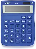 Calculadora de Mesa 12 Dígitos MV 4125 Azul Elgin