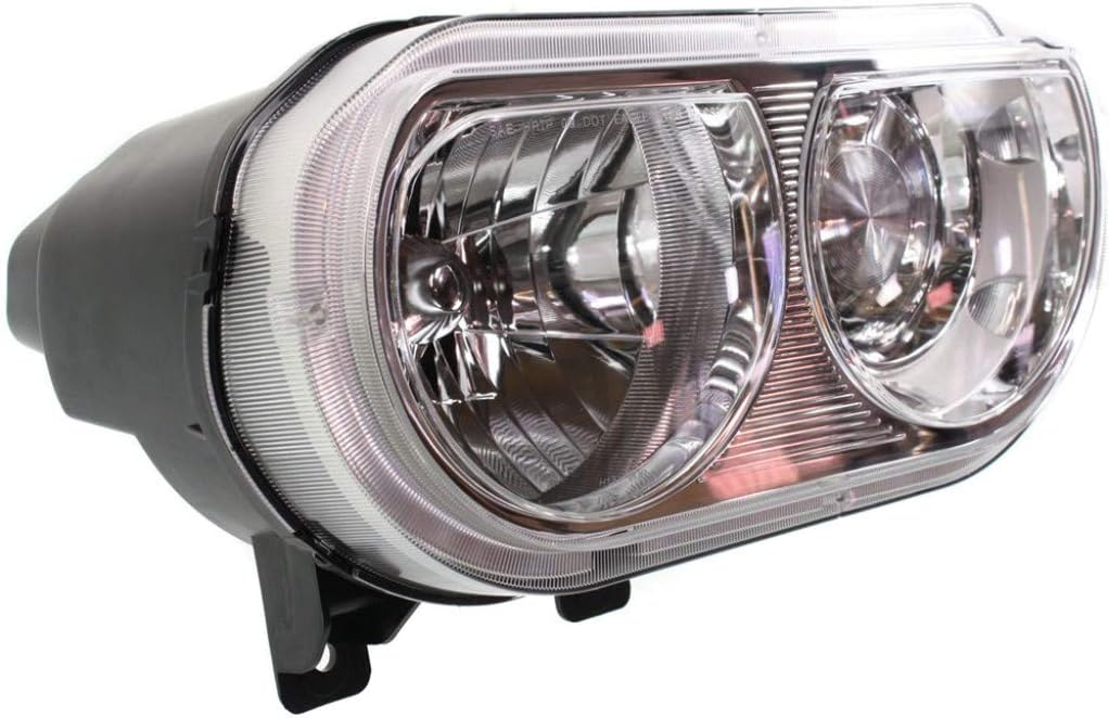 CarLights360: For Dodge Challenger Headlight Assembly 2008-2014 Passenger Side DOT Certified For CH2519137