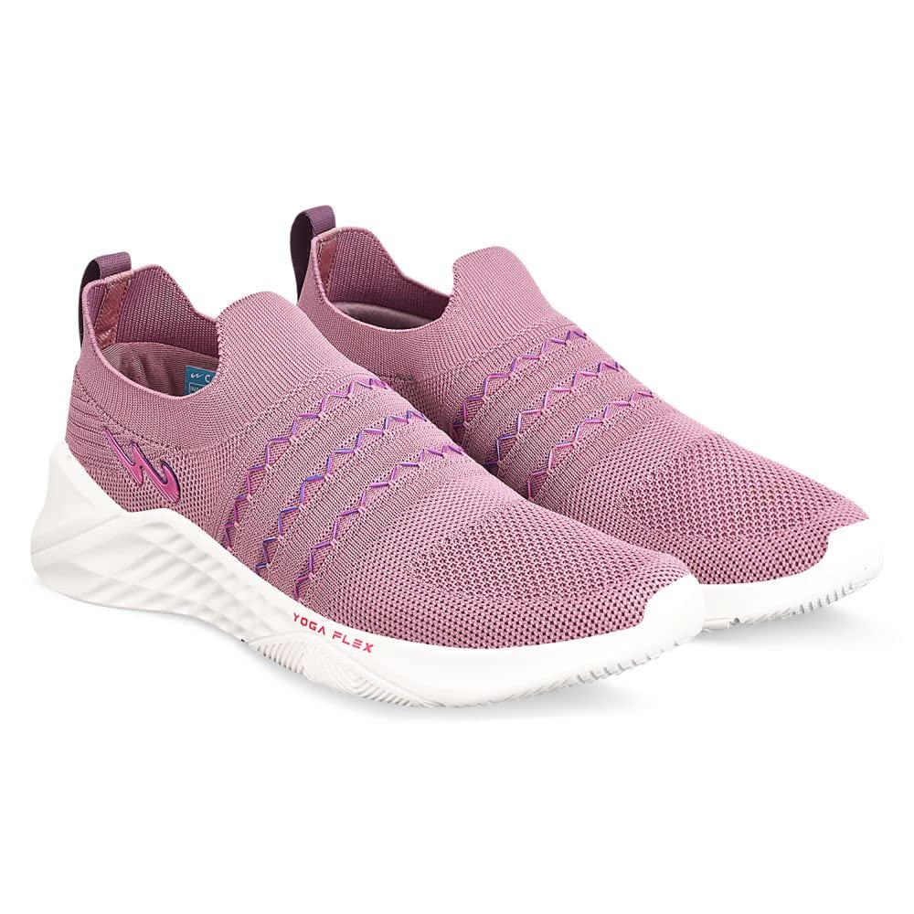 Campus Womens Tiara Mauve/Silver Walking Shoes - 6UK/India 22L-855 (B09SY7YWQP) Amazon Price History, Amazon Price Tracker
