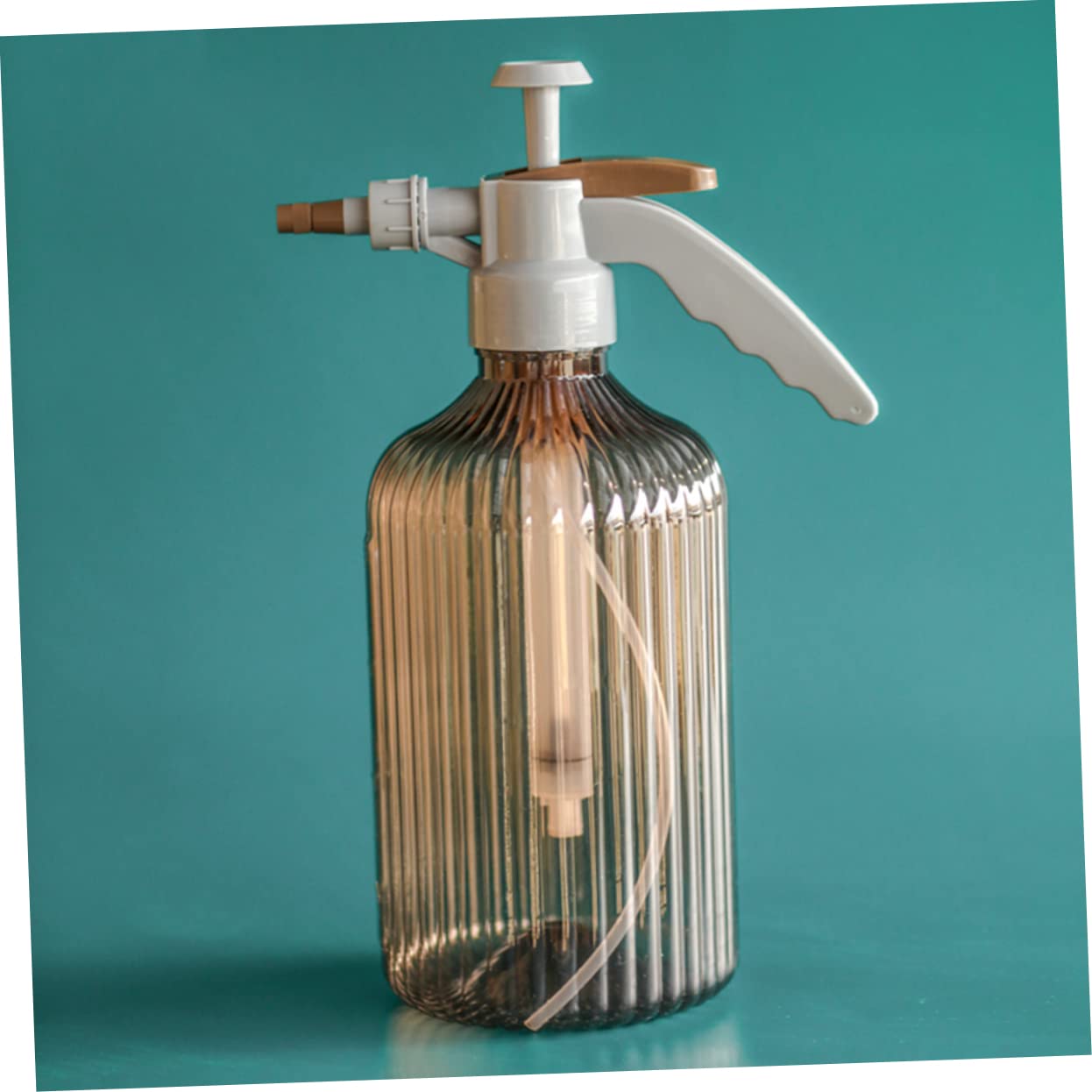 Yardwe 2stücke Handbewässerungssprüher Aus Kunststoff Drucksprühflasche Für Garten Haushalt Multifunktionale Gießkanne Dunkelbraun Für Pflanzenpflege Friseursalons Mehr