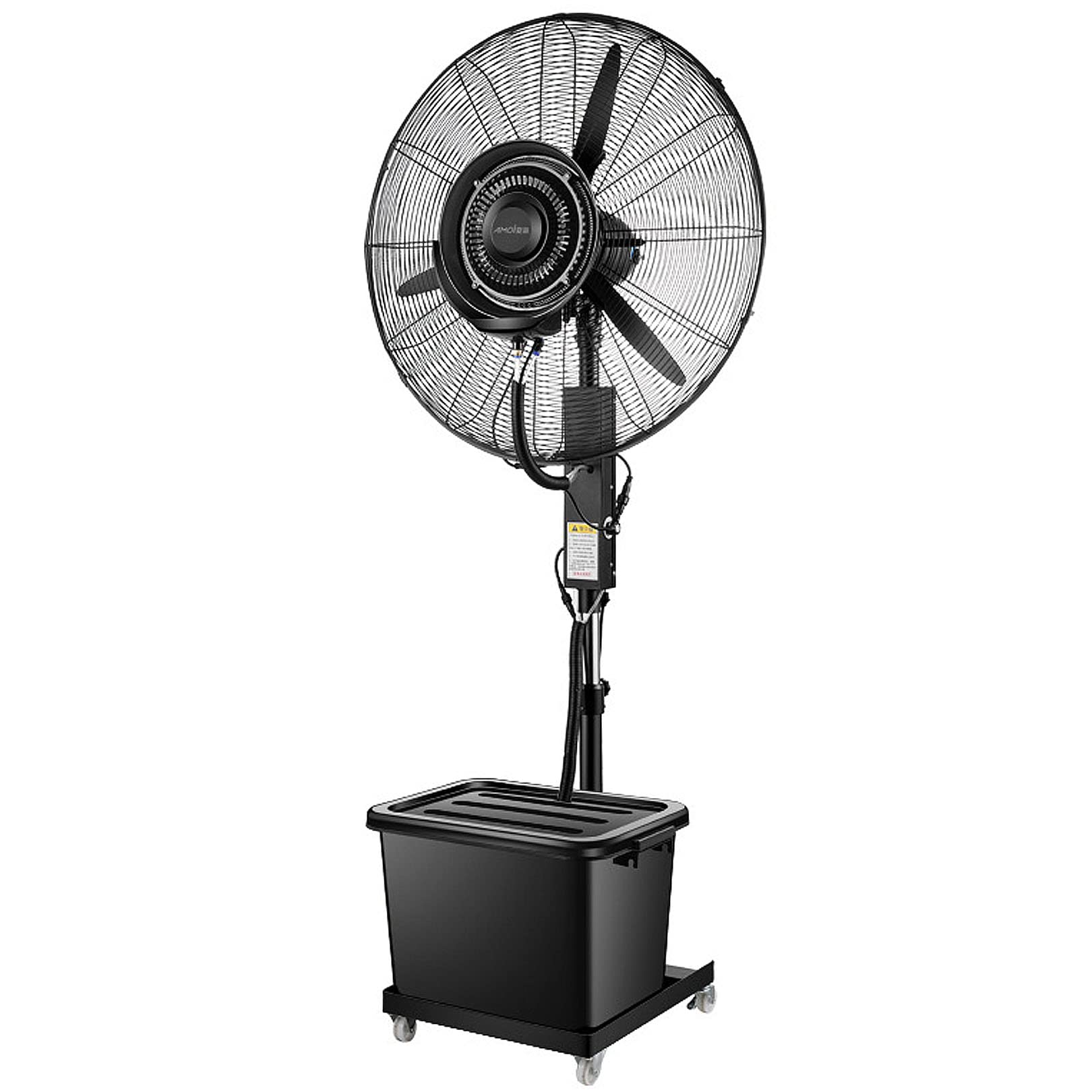 JKJZSALJ Misting Fans For Outside,Height Adjustable Waterproof Spray Cooling Fan,Outdoor Patio,Outside Restaurant,Garage,Gym Fan Misters For Cooling,71Cm/28In,81cm/31.9in