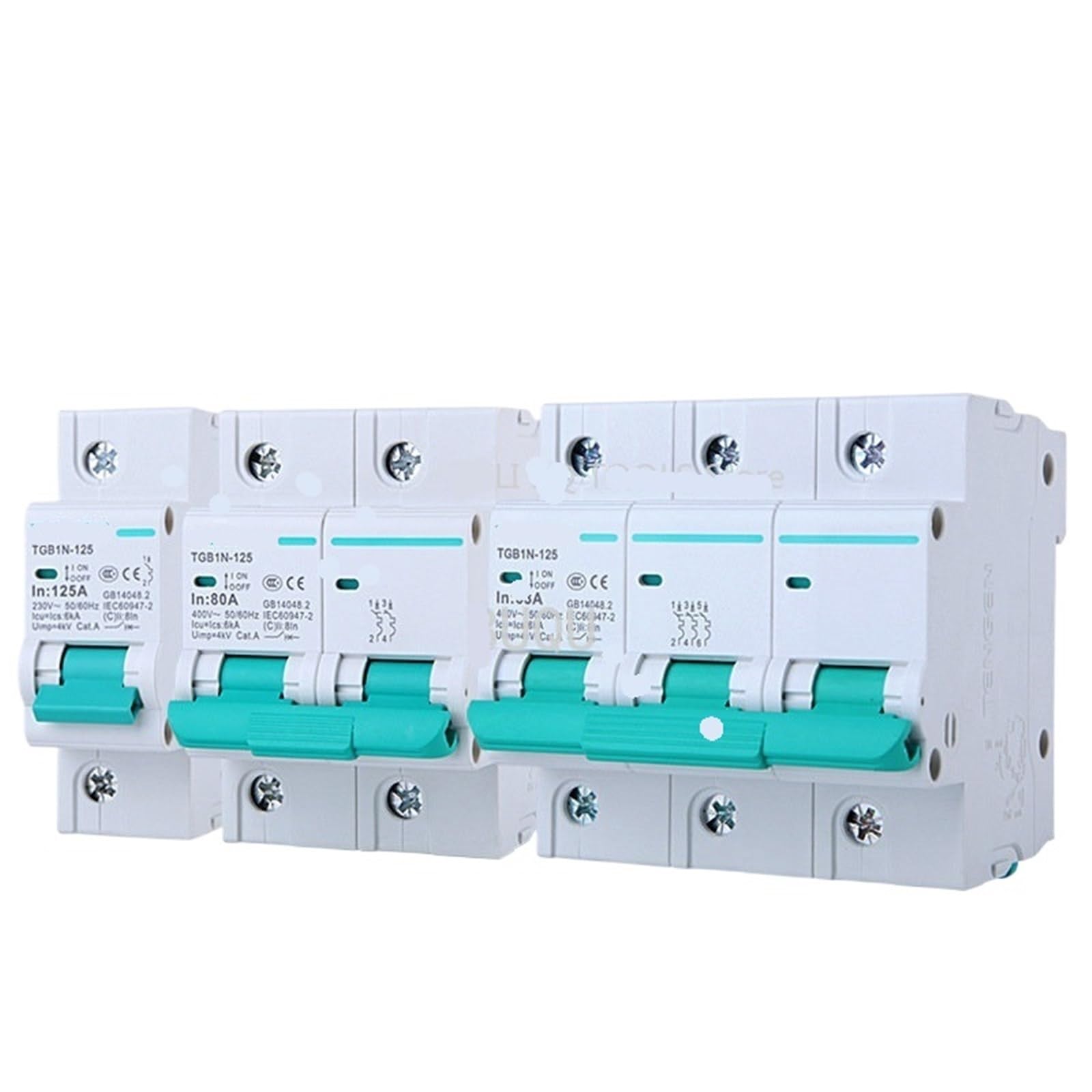 Mini disjoncteur solaire MCB 1P 63A DC haute performance thermique