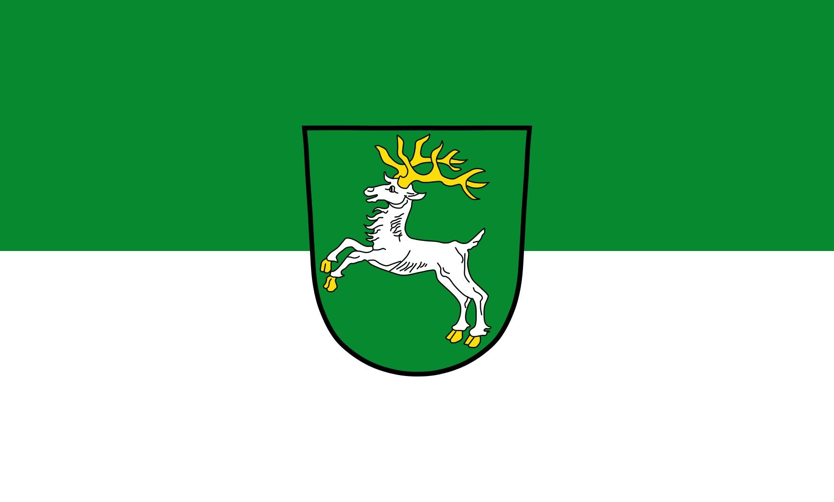 Drapeau paysage Lenggries 90x150cm idéal pour décoration extérieure