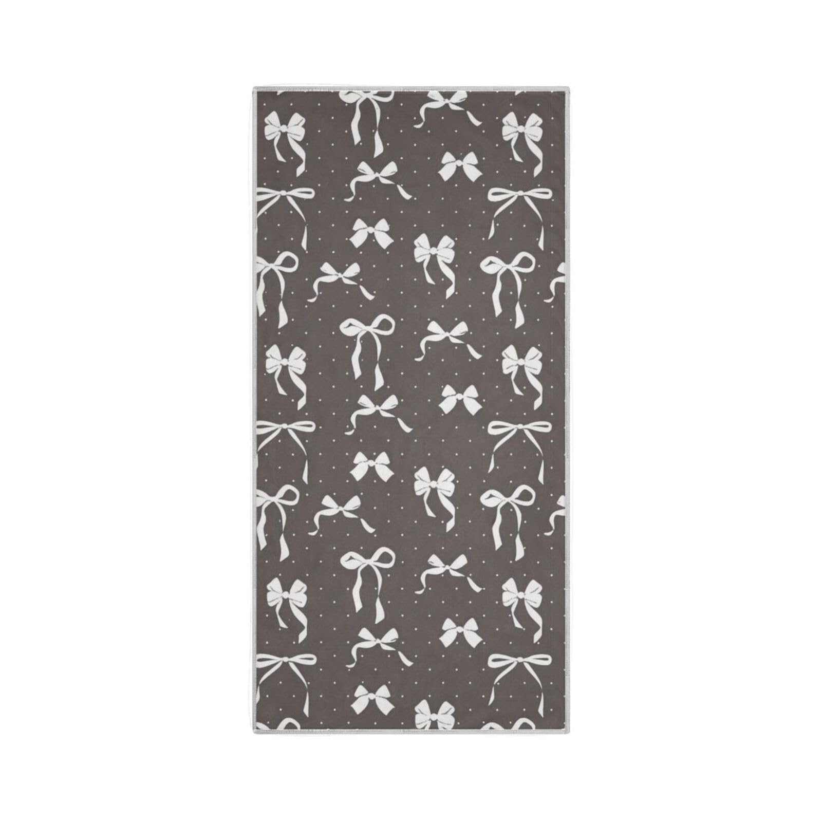 Yoogain Blue Butterfly Bow Microfiber spa Towels Quick Dry Hand Towel for Bathroom face washcloths mini Gym Towels Sports Hand Towel 30