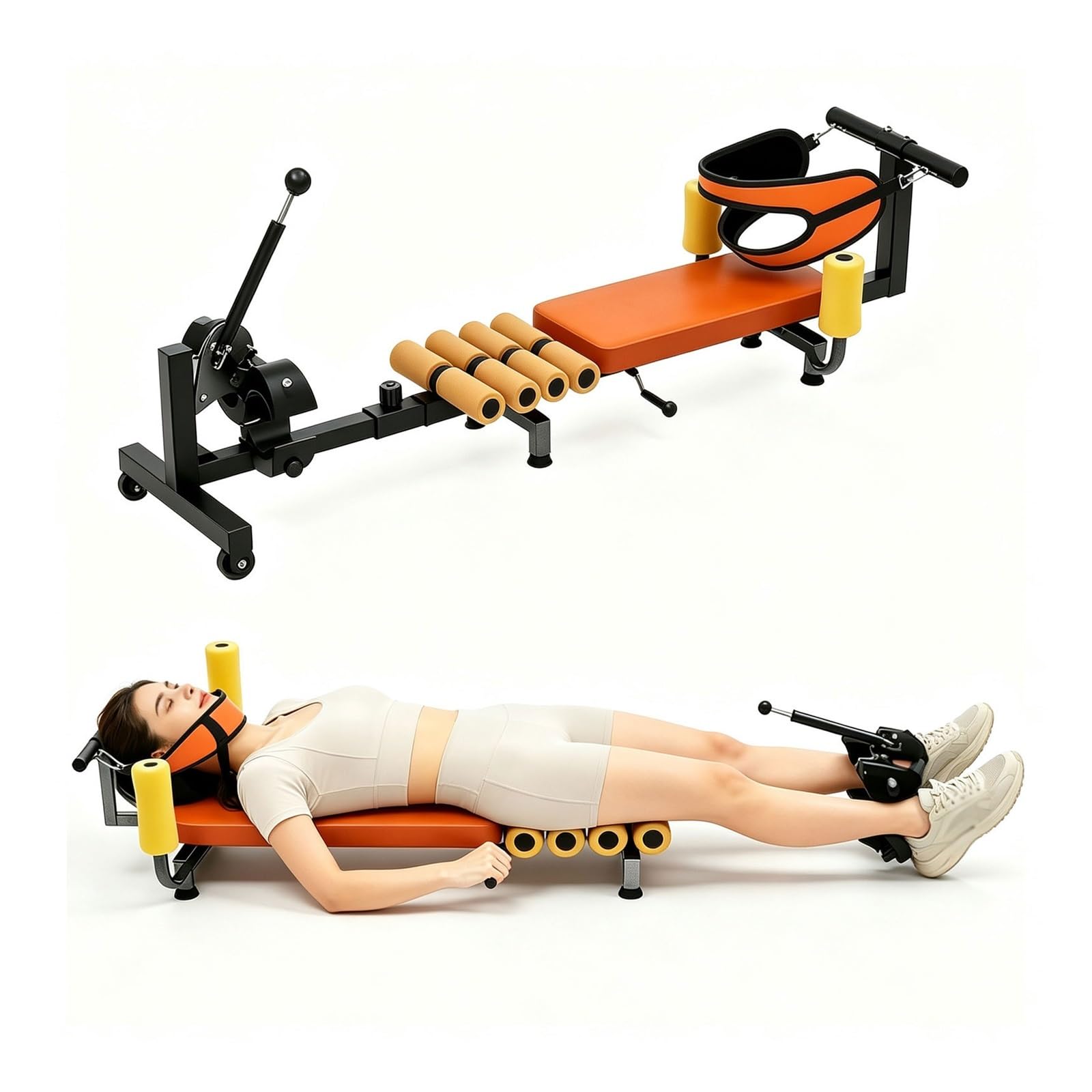 Traktionstisch Wirbelsäule Traktion, Cervical-Rücken-Stretcher-Traktions