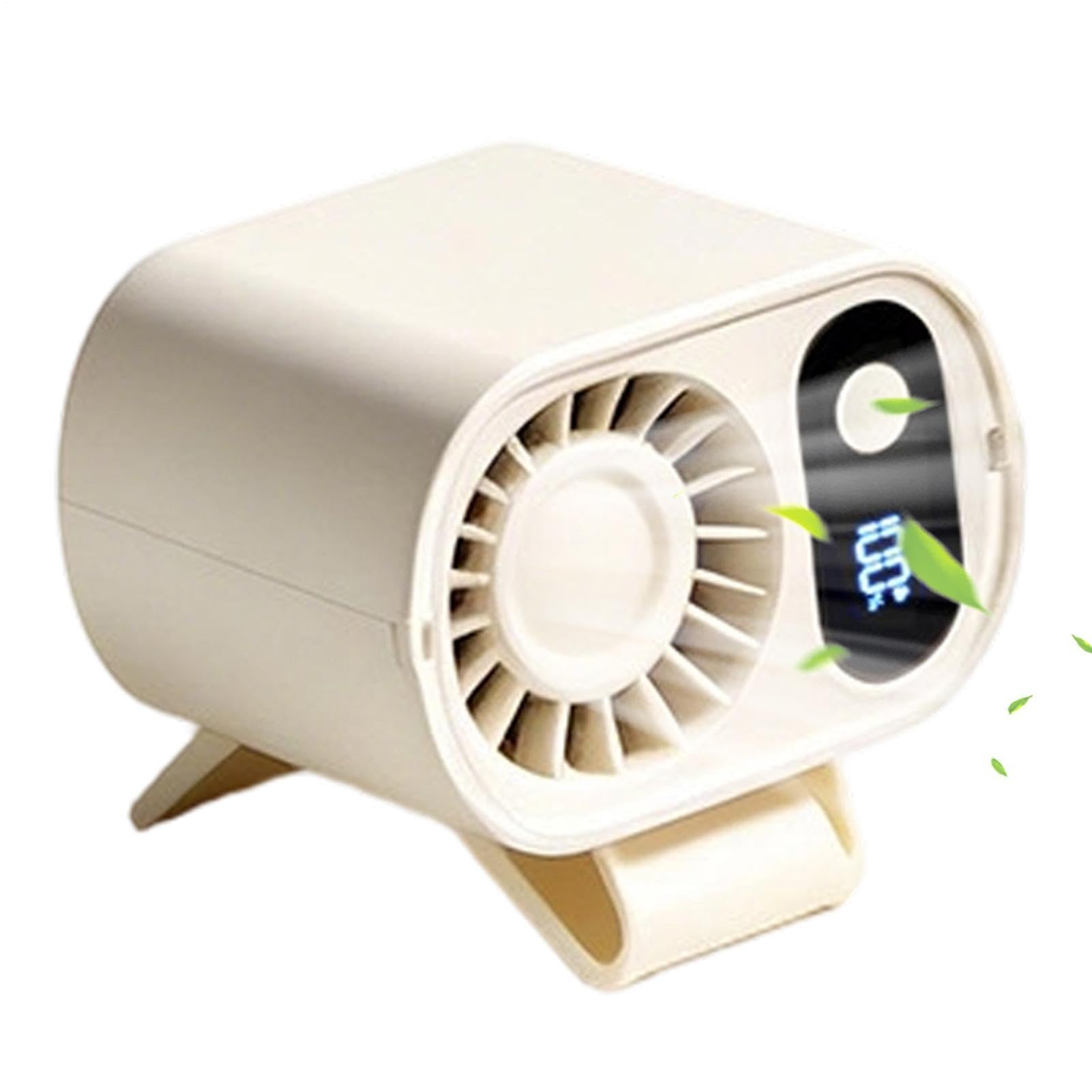 Ventilador portátil con clip ideal para tus rutas de camping y días de playa