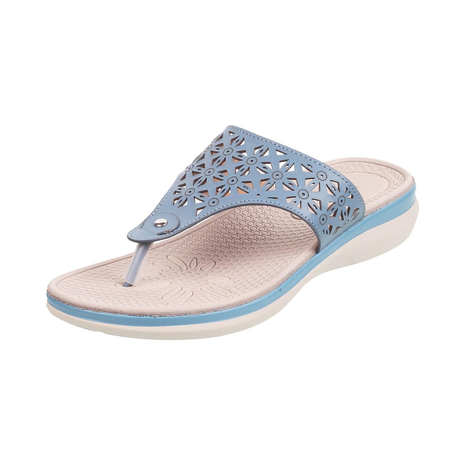 See full amazon price history chart for Mochi Women Blue Laser cut Comfort Chappal UK/4 EU/37 (32-267) Mochi Women Blue Laser cut Comfort Chappal UK/4 EU/37 (32-267) (B0CPTH946R) Amazon Price History, Amazon Price Tracker